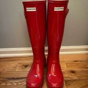 Hunter Tall Rain Boots - Gloss